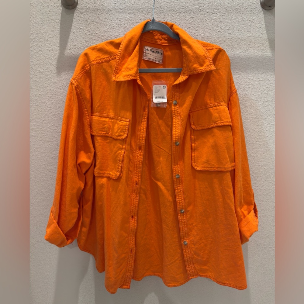 Free People We The Free Made for Sun Linen Shirt